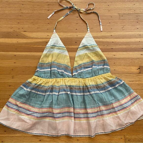 O’Neill stripe halter top NWT - Picture 1 of 7